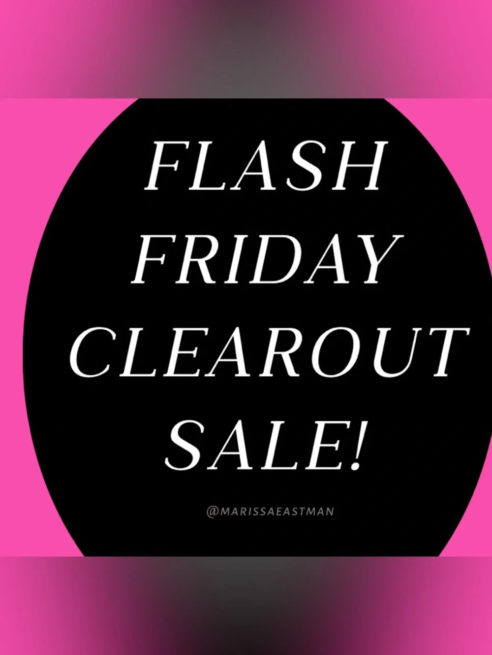 LIMITED TIME SALE